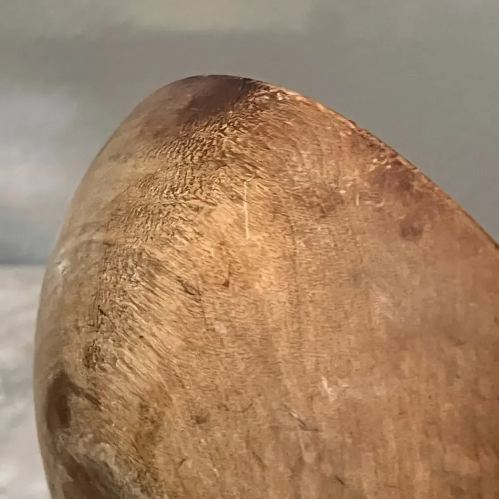 Primitive Hand Turned Wooden Bowl 10